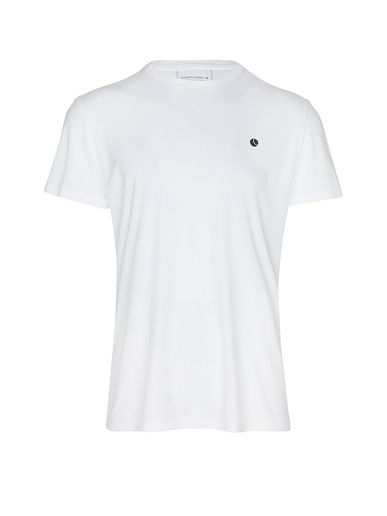 BJÖRN BORG Herren Tennishirt Ace Light weiss | S